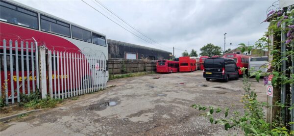 Commercial yard space