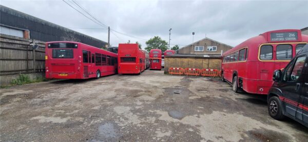 Commercial yard space