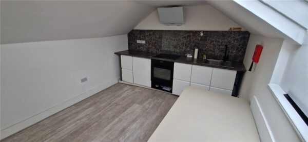 Split studio room